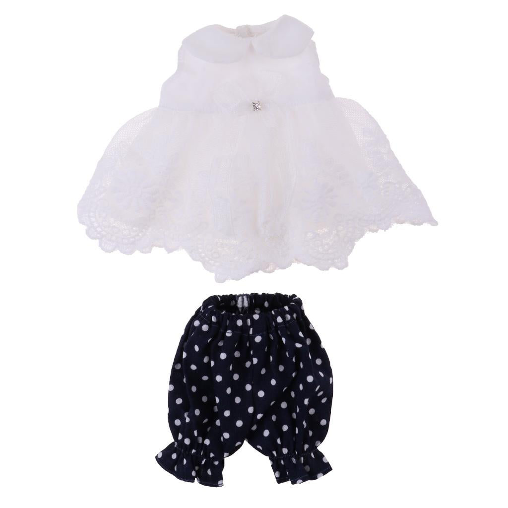 1/6 Doll Organza Lace Leggings Outfit for Blythe Takara for  Clothes 