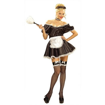 Fifi the French Maid Adult Halloween Costume - One (Best French Maid Costume)