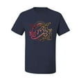 thumbnail image 2 of Classic This Little Light of Mine Inspirational/Christian Men's Graphic T-Shirt, Navy, 2XL, 2 of 3