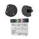 thumbnail image 5 of Badajo Irfora Tablilla de acrílico profesional Dry Erase TV Film Movie Director Acción de corte Scene Clapper Board Slate With Marker Pen Eraser Irfora Badajo, 5 of 7