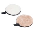 thumbnail image 1 of 2pcs Reusable Makeup Remover Pads Deep Pore Cleansing Plant Fiber Washable Soft Reusable Face Pads White Khaki, 1 of 5