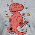 thumbnail image 3 of CafePress - Trex Indoor Rock Climbing T Shirt - Fitted T-Shirt, Vintage Fit Soft Cotton Tee, 3 of 4