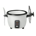 thumbnail image 2 of Starfrit 3-Cups Uncooked/6-Cups Cooked 300-Watt Electric Rice Cooker with Ceramic Coating, White, 024734-001-0000, 2 of 10
