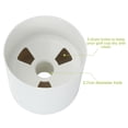 thumbnail image 4 of White Golf Hole Cup, A Symbol Of Precision In Putting Practice, ABS Plastic Ensures Unyielding Durability, Portable And Convenient For Every Golfer, Regulation Size Complies With, 4 of 5