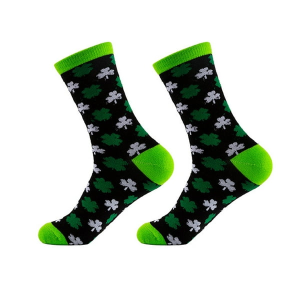 Kcodviy 1 Pair St. Socks Tights for Women Cotton Socks Warm A Variety Thigh High Garter of Patterns Cute Socks Silk Stockings for Women 1 Pair of Socks
