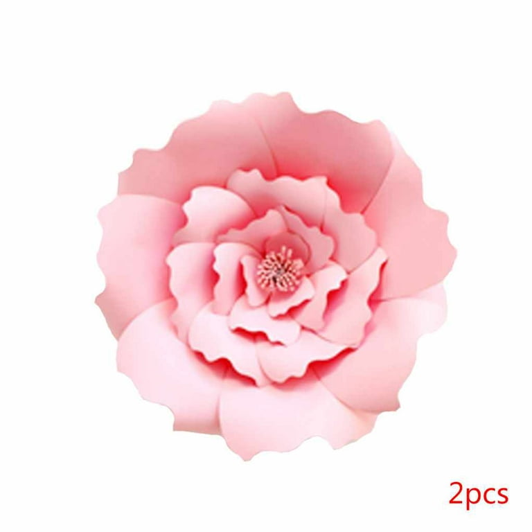 30cm Paper Flower Backdrop Wall Rose Flowers for Wedding Party