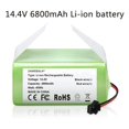 thumbnail image 1 of Batería de iones de litio de 14,4 v y 6800mah para Conga 990 1090 Tesvor X500 Ecovacs Deebot N79 N79s Dn622 Eufy Robovac 11 11s Robovac 30, 1 of 3