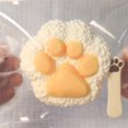 thumbnail image 3 of Juego de juguetes para aliviar el estrés Cat Paw Crush | Juguetes Soft TPR Fidget Squeeze | Diseño de arroz amarillo | Gadget antiestrés de liberación de aceite | Paquete de 2 | Embalaje de bolsas, 3 of 6