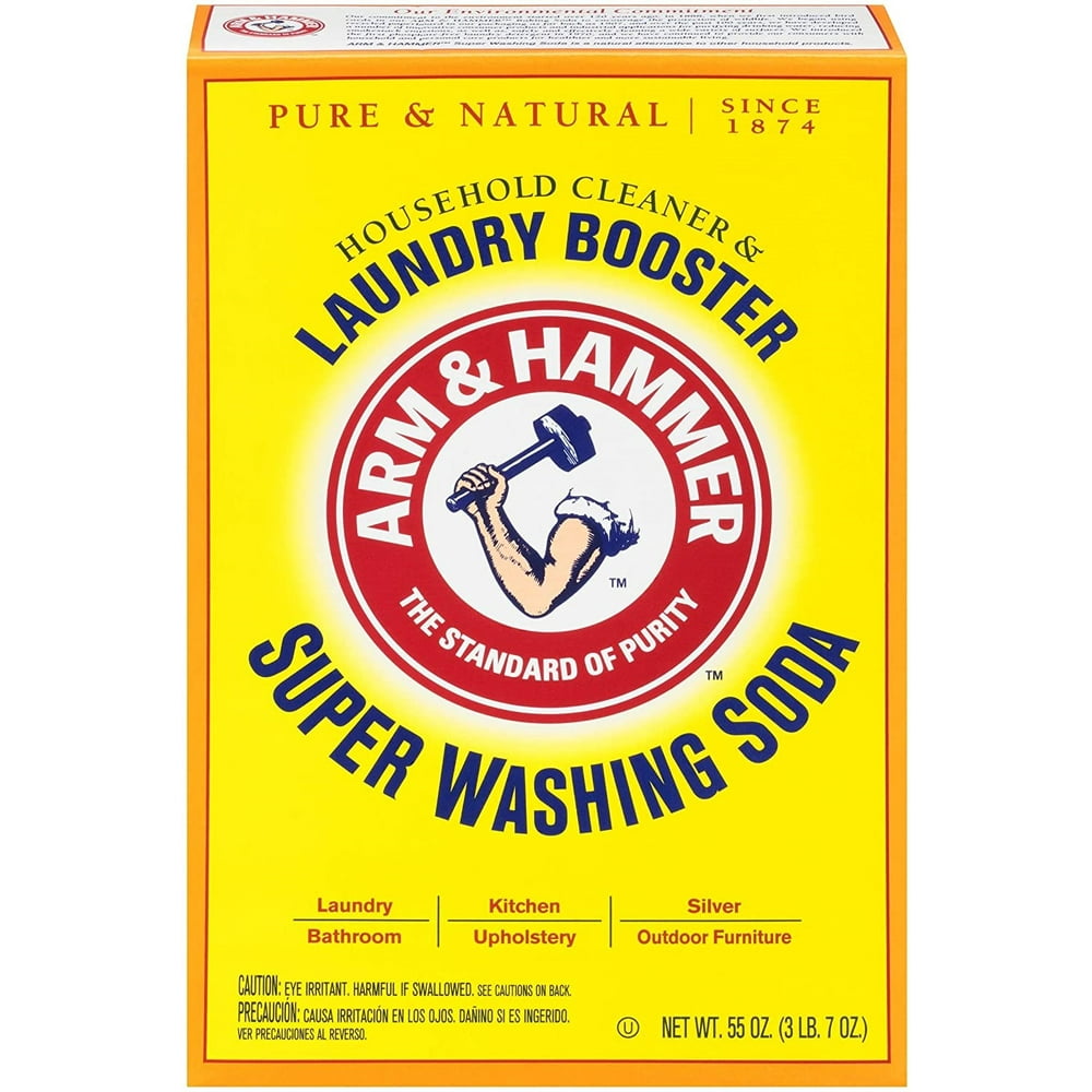 ARM & HAMMER Super Washing Soda 55 oz. (Pack of 2)