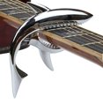 thumbnail image 5 of Mira-Tech Shark - Cejilla con resorte de aleación de zinc para guitarra acústica y eléctrica con buena sensación en la mano (plata), 5 of 5