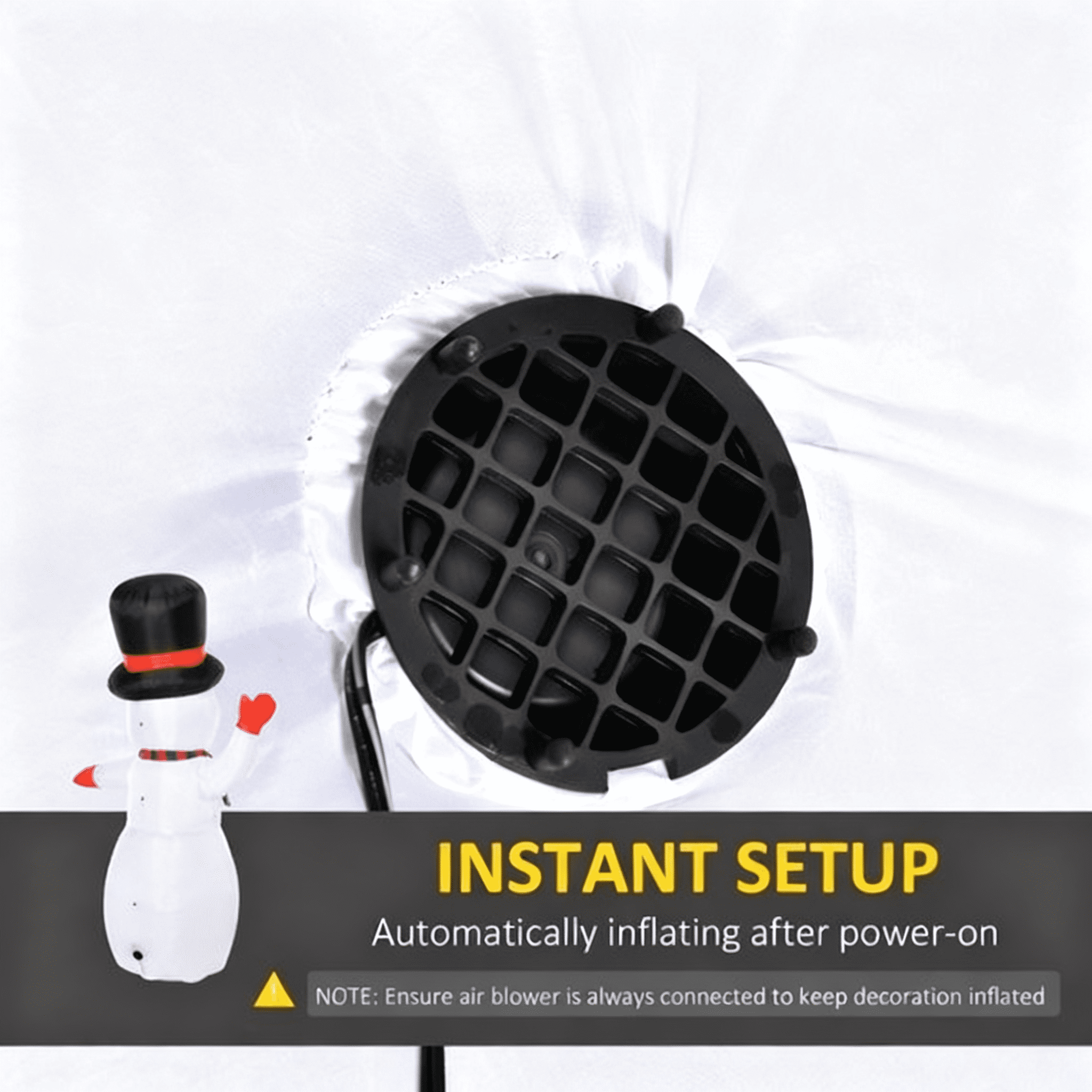 8" Christmas Inflatables