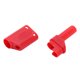 thumbnail image 1 of Carcasa de conector banana, 20 piezas 22.160 Carcasa de conector banana de metal aislado de 4 mm Carcasa de conector banana Altamente versátil VoborMX herramienta, 1 of 8