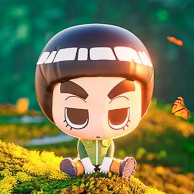 Conjunto de figuras originales de Naruto Anime, caja ciega Uzumaki Naruto Uchiha Sasuke Hatake Kakashi, caja misteriosa, adornos bonitos de Pvc, juguete Gif
