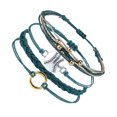 thumbnail image 1 of Qarigey Cadena de cuerda de punto Exquisita Mano de obra fina de larga duración Accesorio para citas Muñequera Círculo Foto Unisex Ropa, zapatos y accesorios Miscelánea tipo 3, 1 of 6