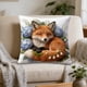 thumbnail image 4 of CaiYueKe Decorative Throw Pillow Cover Cute Embroidery 3D Effect Sofa Bedroom Living Room Home Decor Accent Pillowcase Soft Short Lint Cozy Pillow Cushion Cover Decorative Pillow, 4 of 7