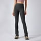 thumbnail image 4 of Pantalones deportivos de yoga: leggings acampanados de cintura alta, nailon y spandex, ropa deportiva elegante, cómodos y elásticos., 4 of 8