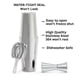 thumbnail image 4 of Cocktail Shaker Set: Professional Boston Shaker, Cocktail Strainer and Jigger Set. 4 Piece Premium Stainless Steel Bar Supplies for Awesome Cocktail M, 4 of 5