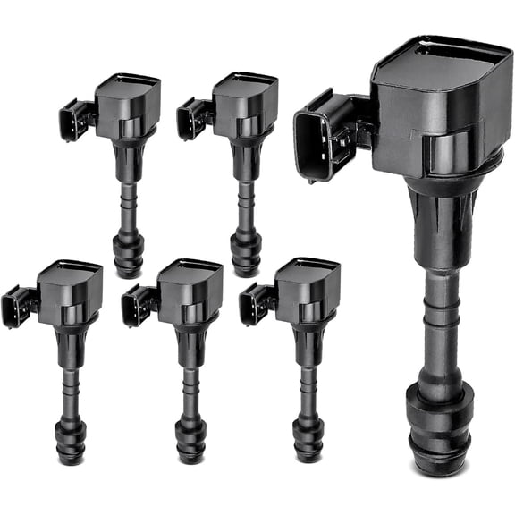 A-Premium 6PCS Ignition Coil Packs Compatible with Nissan & Infiniti Vehicles - 3.0L 3.5L 4.0L - Nissan Frontier 2005-2019, Maxima Pathfinder Altima Murano NV1500 NV2500 NV3500 Quest I35 QX4 Equator