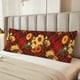 thumbnail image 2 of Fotbe Red Plaid Sunflower Funda para Almohada Corporal con Diseño, Funda de Microfibra Ultrasuave de 20x54 Pulgadas, Ropa de Cama Elegante, 2 of 7