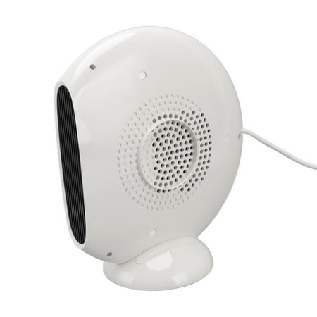 

1000W PTC Ceramic Space Heater - Portable & Electric Desktop Model for Fast Heating in Bedrooms or Offices - Includes US 110V Plug