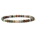 thumbnail image 1 of Pulsera de energía de cuentas de Chakra de 4mm, pulsera elástica de piedra de ónix de ágatas redondas naturales, brazaletes para mujeres y hombres, joyería de Yoga hecha a mano Tan Jianjun unisex, 1 of 2