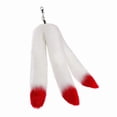 thumbnail image 4 of Soft Plush Tail Keychain Pendant Lovely Plush Hanging Decorations Keyring Charm for Purse Bag Backpack Handbag, 4 of 11
