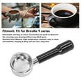 thumbnail image 3 of 58mm Bottomless Portafilter, Stainless Steel Detachable Coffee Machine Accessory, 9 Series, Enhance Coffee Flavors, 3 of 7