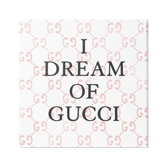 Stupell Industries Dream Of Glam Fashion Graphic Art Gallery Wrapped Canvas Print Wall Art, Design by Daphne Polselli