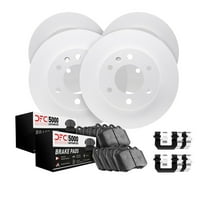 Dynamic Friction Company Front Rear Geospec Brake Rotors with 5000 Advanced Brake Pads includes Hardware 4514-39010 Fits select: 2013-2022 MITSUBISHI OUTLANDER SPORT, 2014-2016 MITSUBISHI OUTLANDER