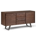 thumbnail image 1 of Simpli Home Lowry Buffet in Distressed Charcoal Brown, 1 of 5