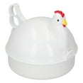 thumbnail image 1 of Egg Boiler, Aluminum Inner Egg Steamer Kitchen White With  Buckles For Home For Kitchen, 1 of 8