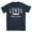 Navy, variant on Lowes Kentucky Classic Established Men's Cotton T-Shirt