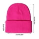 thumbnail image 4 of Minnieouse Gorros Beanie Gorros de punto Unisex Skullcap manga hilo multifuncional a prueba de viento accesorios para el cabello para deportes al aire libre Sombreros rosa fluorescente roja Minnieouse AP010147-25, 4 of 5
