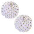 thumbnail image 1 of Decorative Paper Lanterns for Hanging Party Decor Multi Color 2 Pcs Lightweight, 1 of 3