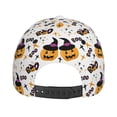 thumbnail image 4 of Baseball Cap, halloween pumpkin hat boo Trucker Hats Women Dad Hat for Workouts - Baseball hat Adjustable Size, 4 of 7