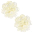 thumbnail image 1 of Broches de flor de rosa extra grande de 2 piezas, alfileres de solapa de 7.87 pulgadas, clip de cabello de gran flor de camelia para mujeres en bodas/baile/ropa/accesorios/fiesta, 1 of 7