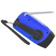 thumbnail image 3 of Solar Hand Crank Radio, Multifunctional LED Emergency Radio with Flashlight for Outdoor Camping, Europe Blue, 3 of 4