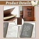 thumbnail image 3 of Dad, I Want to Hear Your Stories Notebook, Leather Bound Hardcover, Black Gold Foil Lettering, Guidance Journal for Father, Sharing His Life and His L, 3 of 4