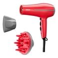 thumbnail image 4 of Secadora Cabello Profesional Iones Cerámica Turmalina Conair 5558 rojo 1 Conair Moderno, 4 of 5