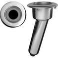 thumbnail image 1 of Mate Series Elite Screwless Stainless Steel 15&deg; Rod &amp; Cup Holder - Drain - Round Top, 1 of 8