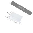 thumbnail image 4 of WASHWEPE wall phone rack Speaker Storage Bracket ABS White 1Pcs for Home, 4 of 8