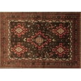 thumbnail image 1 of Ahgly Company Indoor Rectangle Persian Brown Traditional Area Rugs, 5' x 7', 1 of 4