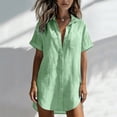 thumbnail image 4 of Kezqiaxn Button Down Shirts for Women Long Sleeve Collared Work Blouses with Pocket Dressy Summer Tops Fashion Clothing, 4 of 6