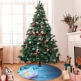 thumbnail image 7 of Rateoe Butterflies Print Christmas Tree Skirt 48" for Xmas Holiday New Year Party Circle Tree Mat Ornaments Decoration, 7 of 7