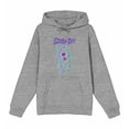 thumbnail image 4 of Scooby-Doo 3D Line Art Adult Heather Gray Long Sleeve Hoodie-XS, 4 of 7