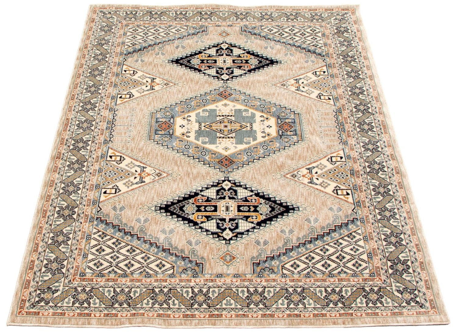 ECARPET Qashqai Ivory Rug
