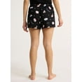 thumbnail image 6 of Joyspun Women's Woven Pajama Boxer Shorts, 3'' Inseam, Sizes XS-3X, 6 of 7