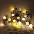 thumbnail image 2 of Luces de hadas Sunnimix 20 blanco 5cm olgante boda fiesta C_USB 3 metros, 2 of 8