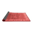 thumbnail image 2 of Ahgly Company Indoor Square Oriental Red Industrial Area Rugs, 5' Square, 2 of 4