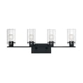thumbnail image 2 of Sommerset 4 - Light Matte Black /  Black Contemporary / Modern Wall Sconce, 2 of 8